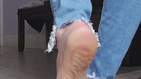 Sole flashes from Birks shoeplay