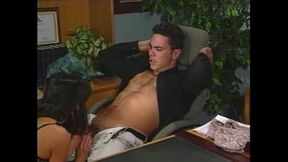 Beautiful MILF gets her pretty brunette pussy and ass licked