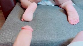 Step daddy fuck my tight asshole and cum on my big tits