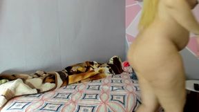 he despertado en el cuerpo de una chica embarazada &mdash;  ahora tengo vagina &mdash;  me masturbo y me voy