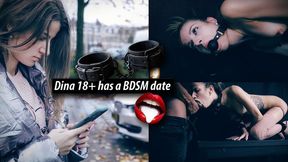 Dina 18+ has a BDSM date