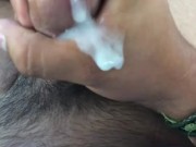 SOLO MALE cumming in SLOWMOTION