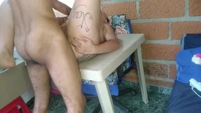 My StepCousin Breaks My Ass Without a Condom on the Table