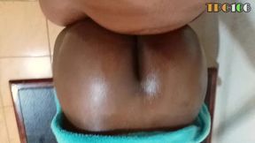 babe & i: road trip to fuck her part 2 - from shower to table chair sofa and bed in african style