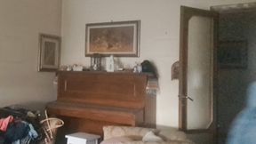 TAKING OFF SWEATER SHOWING SEXY BELLY BUTTON