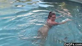 Tori Black fuck harder in the pool