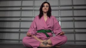 MIA HOPE'S KARATE MEDITATION JOI (wmv 1080)