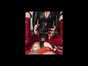 Trans slut fucked by big tit fendom
