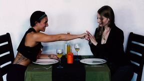 Ela Darling Samples Mischa Brooks' Wet Pussy&#x270C; in Downtown LA