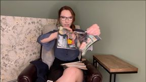 Disappointed Girlfriend Destroys Comic Books