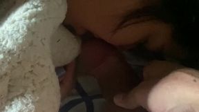 Acordando minha esposa com pau na boca