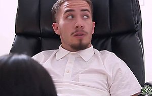 Serena and Berry fucked Charley to the limit