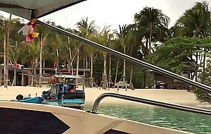 Paradise fucking for these open minded young orally fixated couple who cant get enough