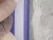 Polla caliente en la playa