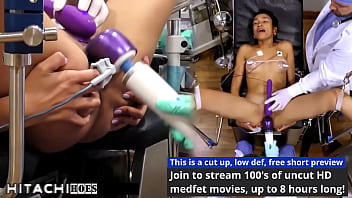 Human Guinea Pig Miss Mars Gets Mandatory Hitachi Magic Wand Orgasms By Female Nurses During Medical Experiments At HitachiHoes - Reup