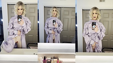 Post Op Hot Blonde Trans Woman