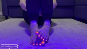 Blacklight Toes JOI