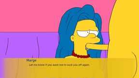 The Simpson Simpvill Part 6 Marge Blowjob by Loveskysanx