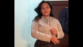 Slutty Asian Strip Tease