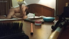 Crossdresser sissy ria alexa suck and fuck