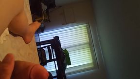 Bed jerkoff part 1