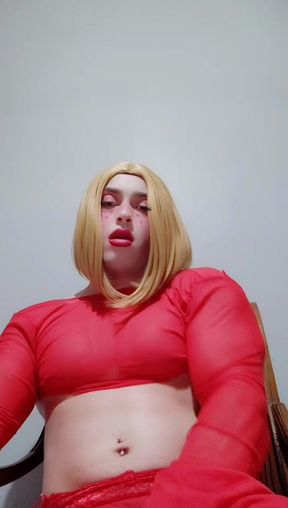 passive Banu pink smoking fetish 2