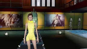 Brunette Tempts Fate in Fallout-Themed 3D Hentai Fantasy