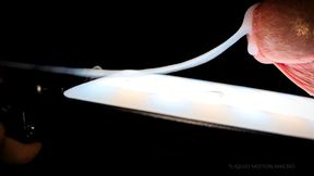 Macro 240fps: Hands-Free LED Friction & Explosive Slow-Mo messy Finish