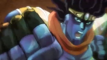 Novinho do Stand agressivo vulgo Jotaro enfiando o grosso em Dio (Jojos Putaria Aventure)