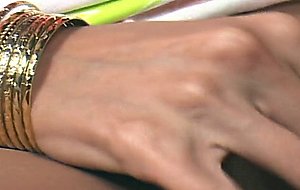 Chick rides tranny cock