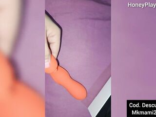 Probando juguete casi me orino???? JOI by Sweetheart Play Box.