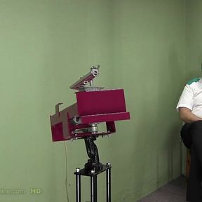 Renata2 Spanking Machine - Bare Back Whipping