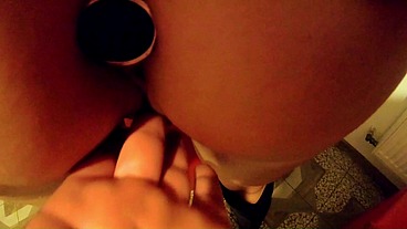 MilfyCalla compilation- Sucking dick, face fuck and swallowing cum while wearing boots-2-
