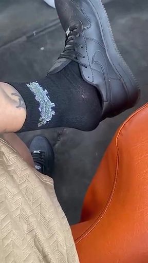 Walking Through the Castle of Cartagena and I Take off My Shoes to Rest so That You Can Worship My Feet