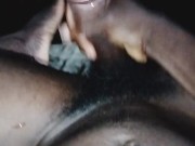 Using My Precum As Lube To Explode Massive Cumshot...Dablackpee