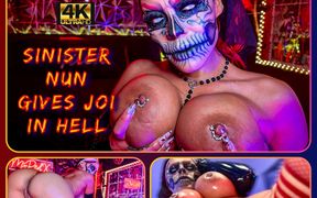 Sinister Nun Gives JOI in Hell