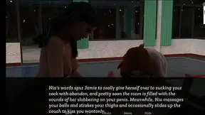 Small-titted babe takes on huge cock in various positions
