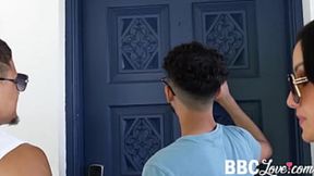 Mom's Throat-Fucked by Son's Buddies &mdash;  Uncles & Neighbors After Hubby Left Her & Their Empty Nest