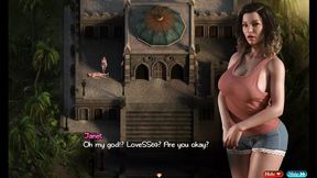 Milf Seduces Succubus With Tongue Flicks, Then Gets Face-Fucked By Male Friend