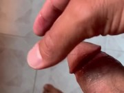 Just some pre cum play
