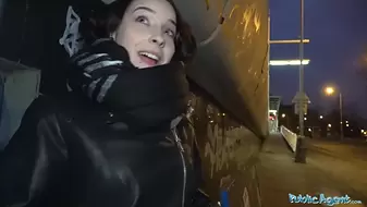 Public Porn Hot Czech car fuck after public blowjob makes agents cock hard