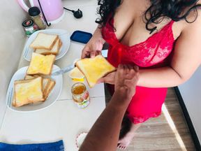My Wife Fuck Delivery Boy When I&#039;m at Work