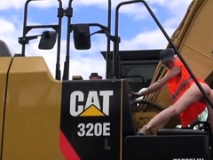 Anorexic! Hungerhaken auf Bagger durchgefickt!