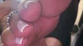 Tanfeets Mixed Latina Airplane Sole Tease