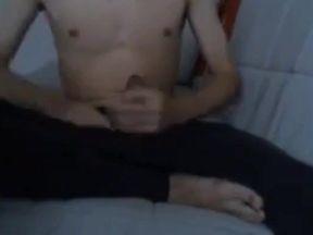 19yo Amateur Twinks Jerk and Cum on Webcam 2