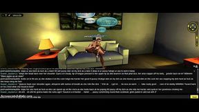 3D IMVU Porn Adventure – Beach House Fun With Anime Girls