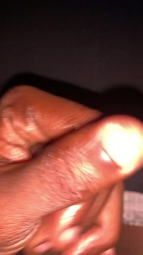 Big Black Curved Dick