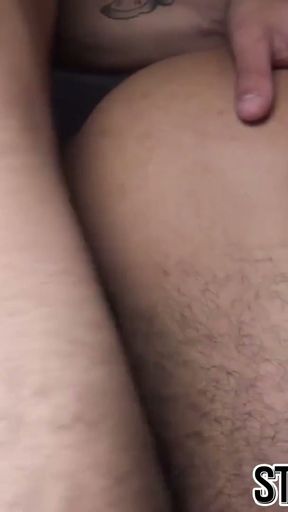 Straight Latino dude riding hard cock for the first time   Clip 2