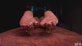 Soles Rav oily gold tips