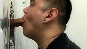 Juicy Uncut Latino Visits The Gloryhole